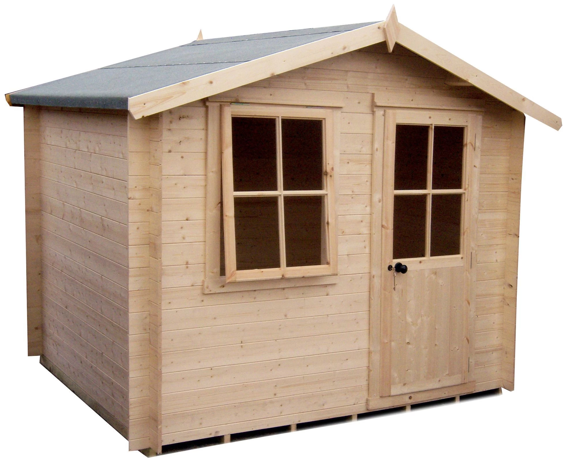 Shire Hartley 10x10 Apex Tongue & groove Wooden Cabin (Base included) Shire Hartley 10x10 Apex Tongue & Groove Wooden Cabin (Base Included) -Hozelock Shop shire hartley 10x10 apex tongue groove wooden cabin base included 5019804198863 03c bq