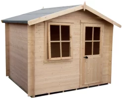 Shire Hartley 8x6 Glass Apex Tongue & Groove Wooden Cabin - Base Included -Hozelock Shop shire hartley 8x6 glass apex tongue groove wooden cabin base included5397007006421 03c bq