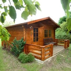 Shire Kinver 12x12 Glass Apex Tongue & Groove Wooden Cabin - Base Not Included -Hozelock Shop shire kinver 12x12 glass apex tongue groove wooden cabin base not included5019804112173 03i bq