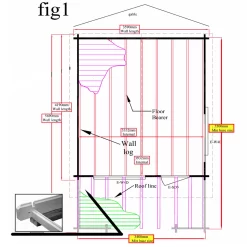 Shire Kinver 12x14 Ft Apex Tongue & Groove Wooden Cabin With Felt Tile Roof - Assembly Service Included -Hozelock Shop shire kinver 12x14 ft apex tongue groove wooden cabin with felt tile roof assembly service included5019804111411 02t