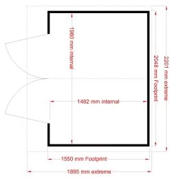 Shire Lumley 7x5 Glass Apex Shiplap Wooden Summer House - Base Not Included -Hozelock Shop shire lumley 7x5 glass apex shiplap wooden summer house base not included5397007006377 03t bq