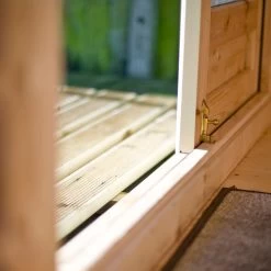 Shire Marlborough 12x14 Glass Apex Tongue & Groove Wooden Cabin - Base Not Included -Hozelock Shop shire marlborough 12x14 glass apex tongue groove wooden cabin base not included5019804112494 03i bq