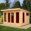 Shire Miami Gym 12x10 Pent Shiplap Wooden Summer House -Hozelock Shop shire miami gym 12x10 pent shiplap wooden summer house5019804118915 01i bq