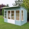 Shire Orchid Curved Roof 10x6 Curved Shiplap Wooden Summer House - Assembly Service Included -Hozelock Shop shire orchid curved roof 10x6 curved shiplap wooden summer house assembly service included5019804118885 01i bq