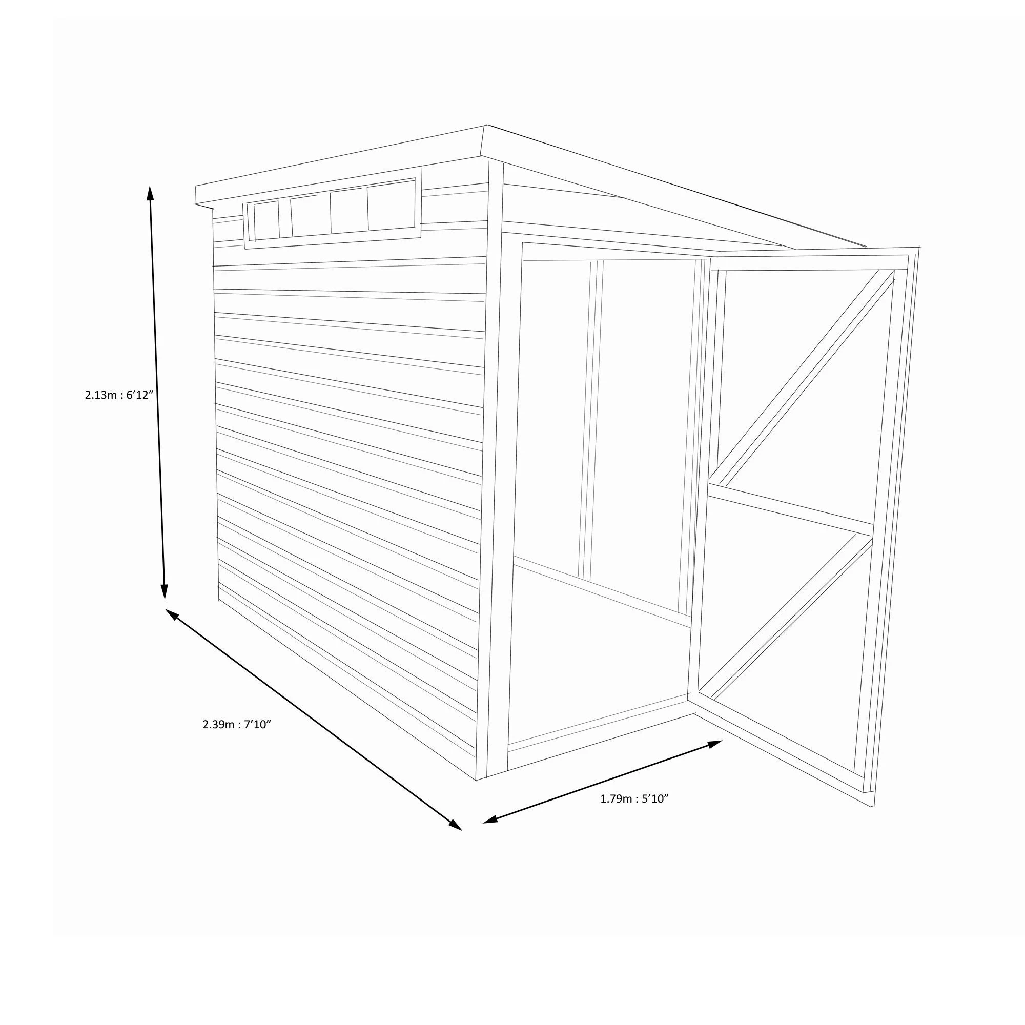 Shire Security Cabin 8x6 ft Pent Shiplap Wooden Shed with floor Shire Security Cabin 8x6 Ft Pent Shiplap Wooden Shed With Floor -Hozelock Shop shire security cabin 8x6 ft pent shiplap wooden shed with floor5019804112166 03t