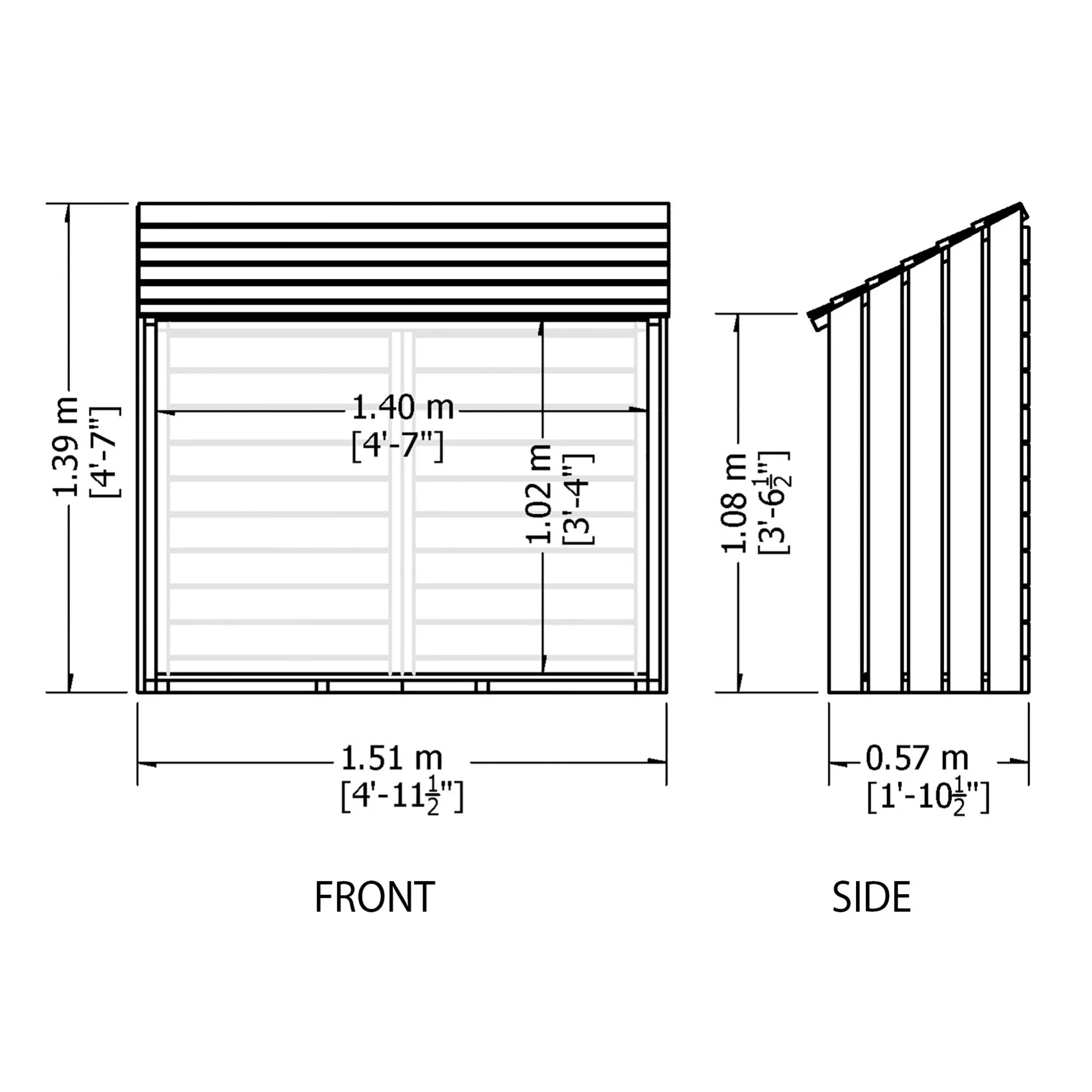 Shire Wooden 5x2 Log store Shire Wooden 5x2 Log Store -Hozelock Shop shire wooden 5x2 log store5060490130347 01t bq