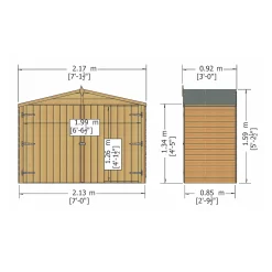 Shire Wooden Apex Bike Store 5 Shire Wooden Apex Bike Store -Hozelock Shop shire wooden apex bike store5060490130361 02t bq
