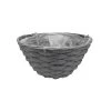 Smart Garden Faux Rattan Grey Round Plastic Hanging Basket, 35cm 1 Smart Garden Faux Rattan Grey Round Plastic Hanging Basket, 35cm -Hozelock Shop smart garden faux rattan grey round plastic hanging basket 35cm5050642051286 01c bq
