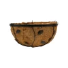 Smart Garden Leaf Natural Round Coco Liner Hanging Basket, 35cm