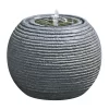 Solar-powered Spherical Water Feature (H)30cm -Hozelock Shop solar powered spherical water feature h 30cm5053844311899 01c bq
