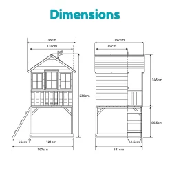 TP Toys 7.5x5 Hill Top Timber Tower Slide Playhouse Assembly Required 8 TP Toys 7.5x5 Hill Top Timber Tower Slide Playhouse Assembly Required -Hozelock Shop tp toys 7 5x5 hill top timber tower slide playhouse assembly required5021854803185 01t bq