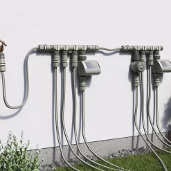 Verve 4-way Hose Pipe Connector -Hozelock Shop verve 4 way hose pipe connector5059340251066 03i