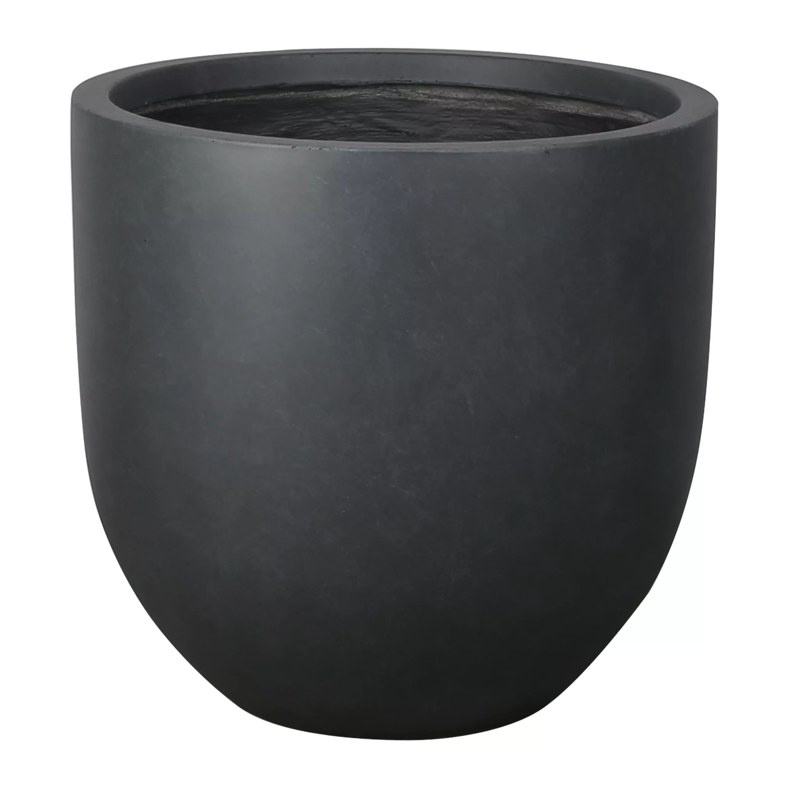 Verve Ammer Dark grey Fibreclay Circular Plant pot (Dia)42cm Verve Ammer Dark Grey Fibreclay Circular Plant Pot (Dia)42cm -Hozelock Shop verve ammer dark grey fibreclay circular plant pot dia 42cm5059340327655 02c scaled