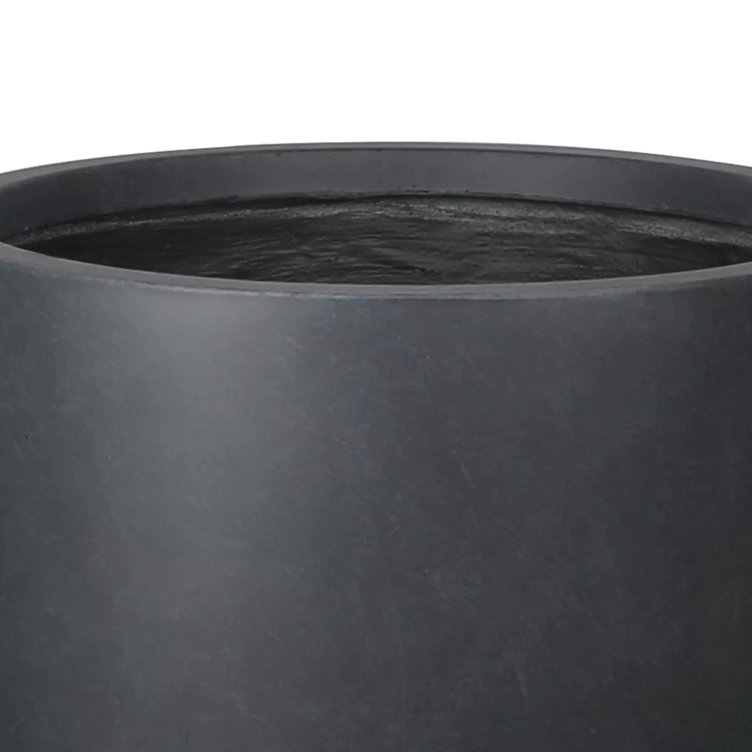 Verve Ammer Dark grey Fibreclay Circular Plant pot (Dia)42cm Verve Ammer Dark Grey Fibreclay Circular Plant Pot (Dia)42cm -Hozelock Shop verve ammer dark grey fibreclay circular plant pot dia 42cm5059340327655 36c scaled