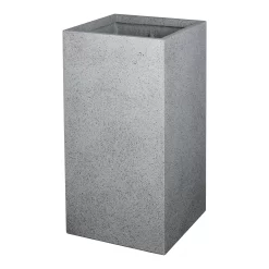 Verve Gray Square Planter (W) 31cm X (H) 80cm