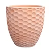 Verve Gudenå Natural Terracotta Honeycomb Circular Plant Pot (Dia)42cm -Hozelock Shop verve gudena natural terracotta honeycomb circular plant pot dia 42cm5059340327617 02c
