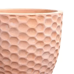 Verve Gudenå Natural Terracotta Honeycomb Circular Plant Pot (Dia)42cm -Hozelock Shop verve gudena natural terracotta honeycomb circular plant pot dia 42cm5059340327617 36c