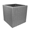Verve Iraklia Grey Square Planter -Hozelock Shop verve iraklia grey square planter5059340327549 01c