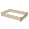 Verve Large Pine & Steel Rectangular Raised Bed Kit 0.96m² 2 Verve Large Pine & Steel Rectangular Raised Bed Kit 0.96m² -Hozelock Shop verve large pine steel rectangular raised bed kit 0 96m 3663602760207 01bq
