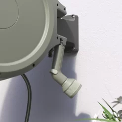 Verve Wall-mounted Auto Hose Reel Set (L)35m -Hozelock Shop verve wall mounted auto hose reel set l 35m5059340250977 02i 1