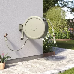 Verve Wall-mounted Auto Hose Reel Set (L)35m -Hozelock Shop verve wall mounted auto hose reel set l 35m5059340250977 04i 1