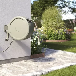 Verve Wall-mounted Auto Hose Reel Set (L)35m -Hozelock Shop verve wall mounted auto hose reel set l 35m5059340250977 05i 1