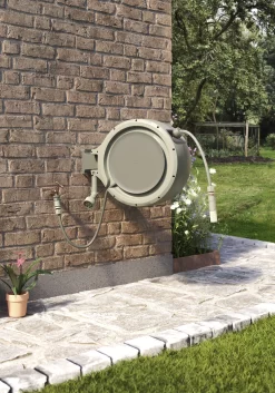 Verve Wall-mounted Auto Hose Reel Set (L)35m -Hozelock Shop verve wall mounted auto hose reel set l 35m5059340250977 08i 1