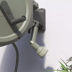 Verve Wall-mounted Manual Hose Reel Set (L)25m -Hozelock Shop verve wall mounted manual hose reel set l 25m5059340250991 02i