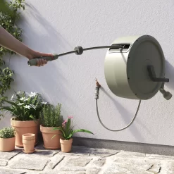 Verve Wall-mounted Manual Hose Reel Set (L)40m 6 Verve Wall-mounted Manual Hose Reel Set (L)40m -Hozelock Shop verve wall mounted manual hose reel set l 40m5059340251004 03i