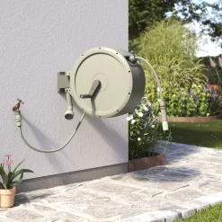 Verve Wall-mounted Manual Hose Reel Set (L)40m 7 Verve Wall-mounted Manual Hose Reel Set (L)40m -Hozelock Shop verve wall mounted manual hose reel set l 40m5059340251004 04i