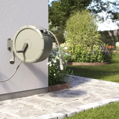 Verve Wall-mounted Manual Hose Reel Set (L)40m 8 Verve Wall-mounted Manual Hose Reel Set (L)40m -Hozelock Shop verve wall mounted manual hose reel set l 40m5059340251004 05i