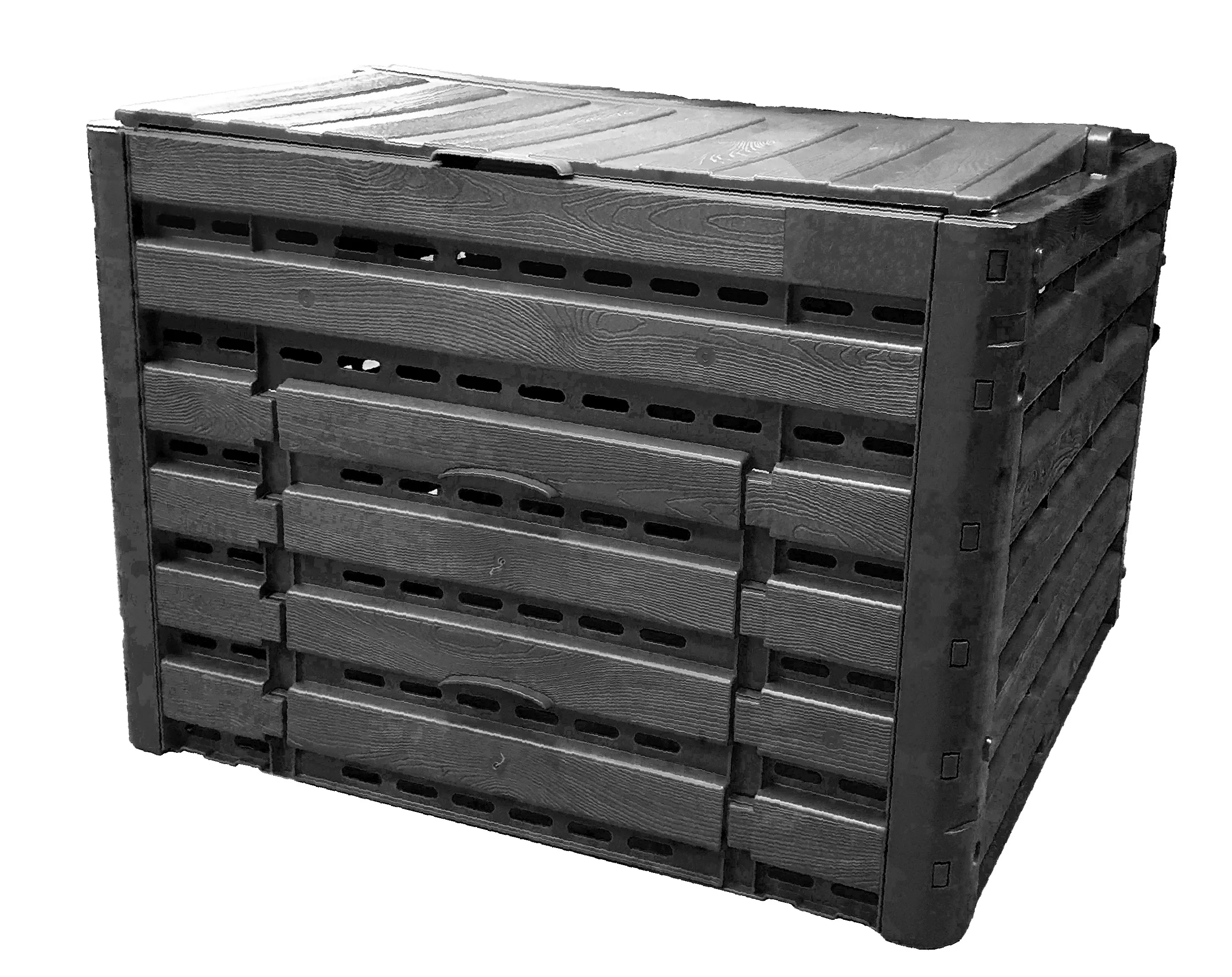 Verve Wood effect Composter 400L Verve Wood Effect Composter 400L -Hozelock Shop verve wood effect composter 400l5063022039118 01c 1