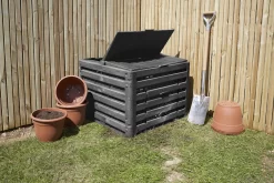 Verve Wood Effect Composter 400L 6 Verve Wood Effect Composter 400L -Hozelock Shop verve wood effect composter 400l5063022039118 03i 1