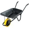 Walsall Black Metal Heavy Duty Wheelbarrow 85L